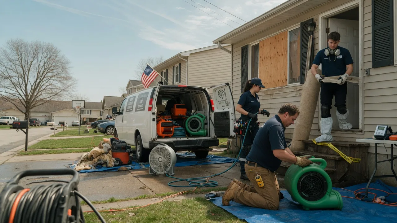 Water Damage Restoration in Fittstown, OK near me